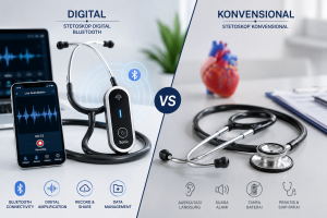 Stetoskop Kardiologi: Stetoskop Digital vs Konvensional, Apa Bedanya?