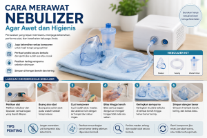 Cara Merawat Nebulizer Agar Awet dan Higienis