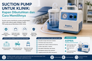 Suction Pump untuk Klinik: Kapan Dibutuhkan dan Cara Memilihnya