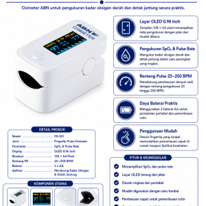Fingertip Pulse Oximeter ABN PX-201