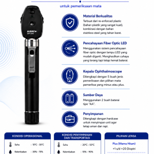 Ophthalmoscope ABN OP-010 — Alat Pemeriksaan Mata