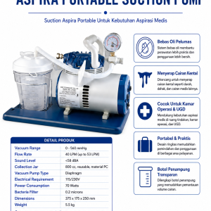 Suction Pump ABN Aspira Portable (AP-800)