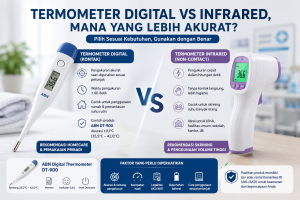 Termometer Digital vs Infrared, Mana yang Lebih Akurat?