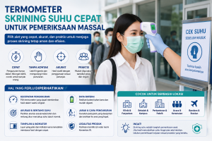 Termometer untuk Skrining Suhu Massal, Apa yang Perlu Diperhatikan?
