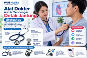 Alat Dokter untuk Mendengar Detak Jantung: Nama, Fungsi, dan Jenisnya